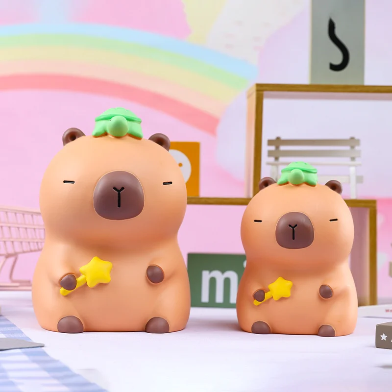 Emotional Capybara Money Bank Vinyl Cute Cartoon Savings Box
