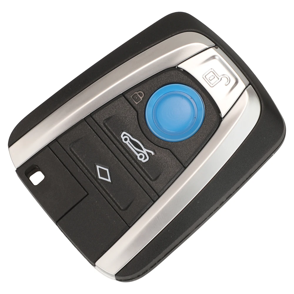 jingyuqin 3+1/4 Button Smart Remote Car Key Shell Fob Case For BMW I3 I8 2014 2015 With Uncut Key Blade