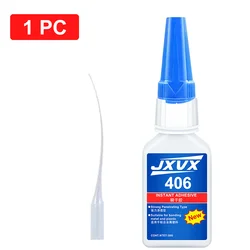 Advanced 5 - Pack Super Strong Adhesive: Rapid 10 - Second Drying, Waterproof, and Versatile Bonding Solution (20g - 1 Piece)