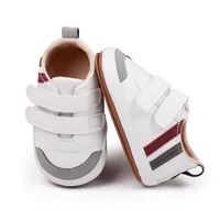 Fashion Baby Shoes Children PU Leather First Walkers Kids Sneakers Soft Rubber Sole Infant First Walkers For Boys Girls 5