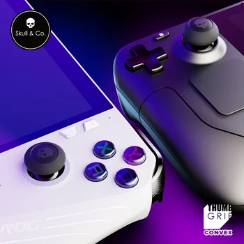 Skull & Co. Convex Joystick Cap Thumb Grip Set Thumbstick Cover for Steam Deck/OLED ROG Ally/X 2