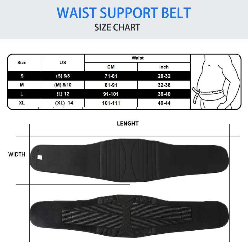 Men Compression Waist Trainer Belts Shaper COMFREE Abdomen Reducer Slimming Cincher Shapewear Back Support Belly Belt Underwear