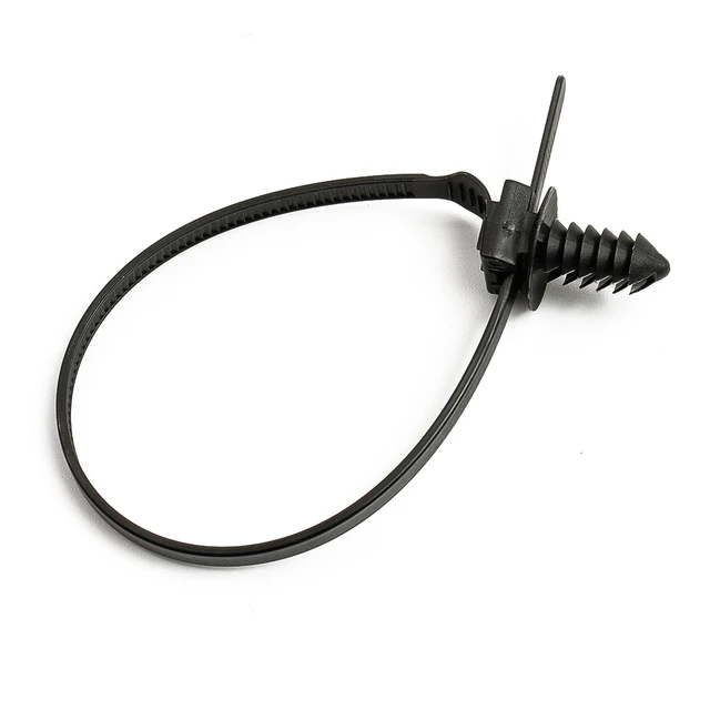 100/50Pcs Self-Locked Nylon Cable Tie Push Clips Wire Tie Released Zip Straps Car Pipe Cable Fastener Bundle Fixed Binding 5