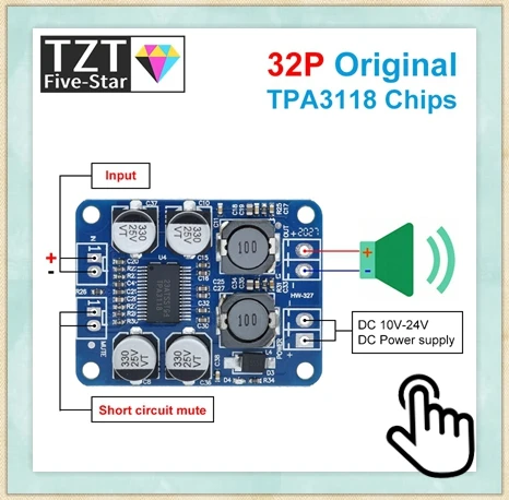 TZT 1/5PCS MT3608 DC-DC Step Up Converter Booster Netzteil Modul Boost Step-up Board MAX ausgang 28V 2A – Detail 2