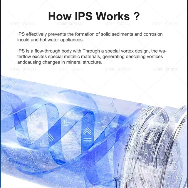 SEPYUE IPS Whole House Water Descaler Scale ยับยั้ง Softener System เครื่องป้องกันการกัดกร่อนของมะนาวและน้ํากระด้าง 3