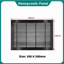 NEJE Laser Engraver Pad Backing Plate Honeycomb Panel 850x540 mm/490 x 440mm/200x300mm Work Platform,for laser Engraving Cutter