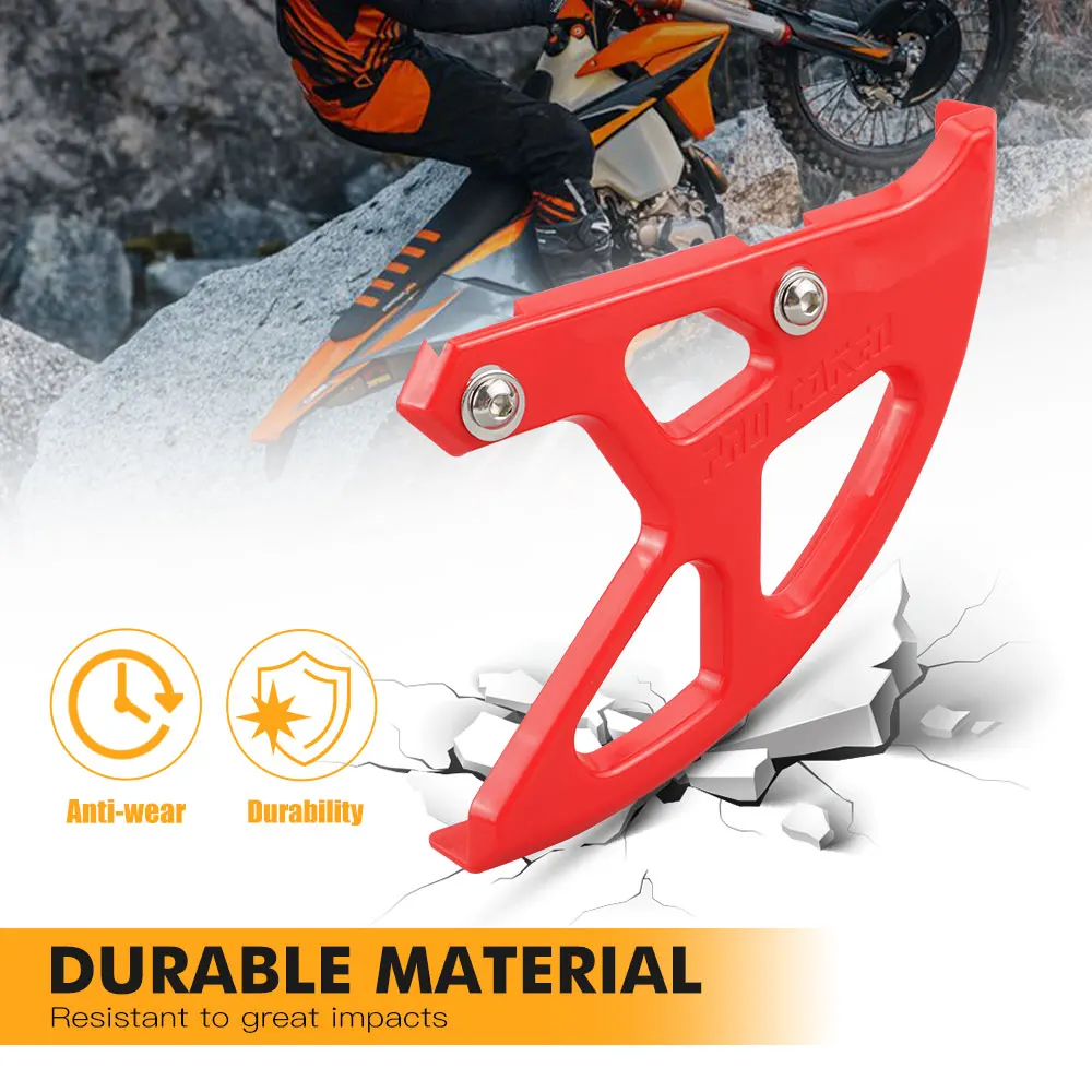 NICECNC Bremsscheibenabdeckung hinten für Honda CR 125R CR250R 2002–2007 CRF 250R 450R 250X 450X 250RX 450RX 2002–2022  
 CRF450L 19-22 – Detail 2
