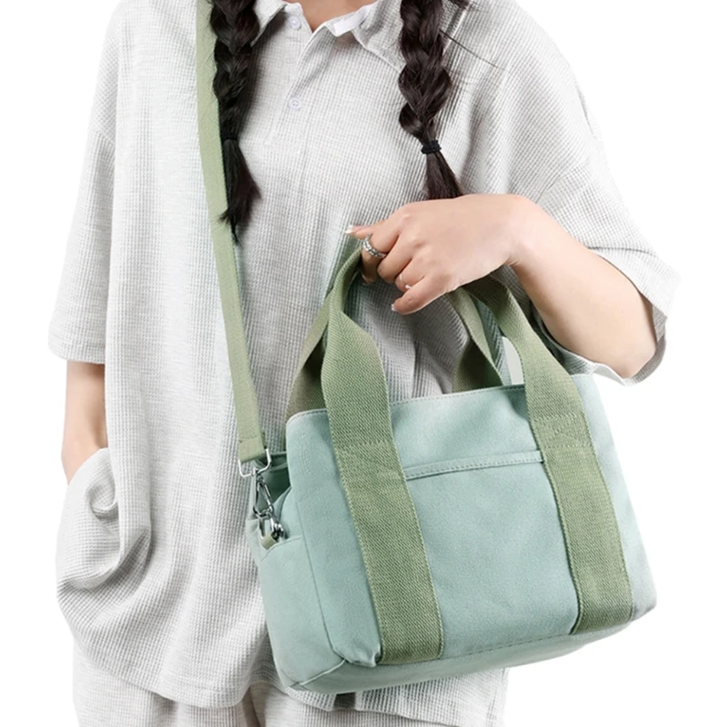 Versatile Shoulder Bag for Women Convenient and Practical Canvas Handbag