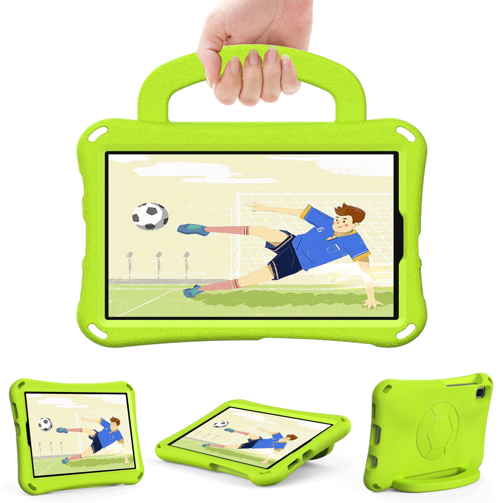 Lightweight Shockproof Tablet Cover with Handle Stand