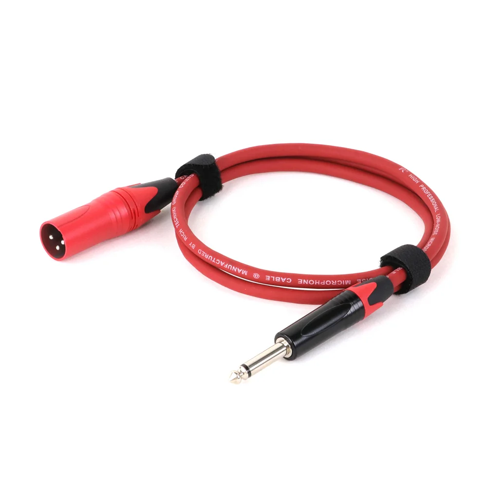 1PC 0.3-15M ũ ڵ  6.35/6.5 XLR   , Ŀ Ÿ   XLR ũ  ̺ 1/4 ''TS