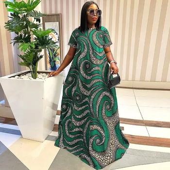 Preye Abaya Dashiki Long Maxi Dress