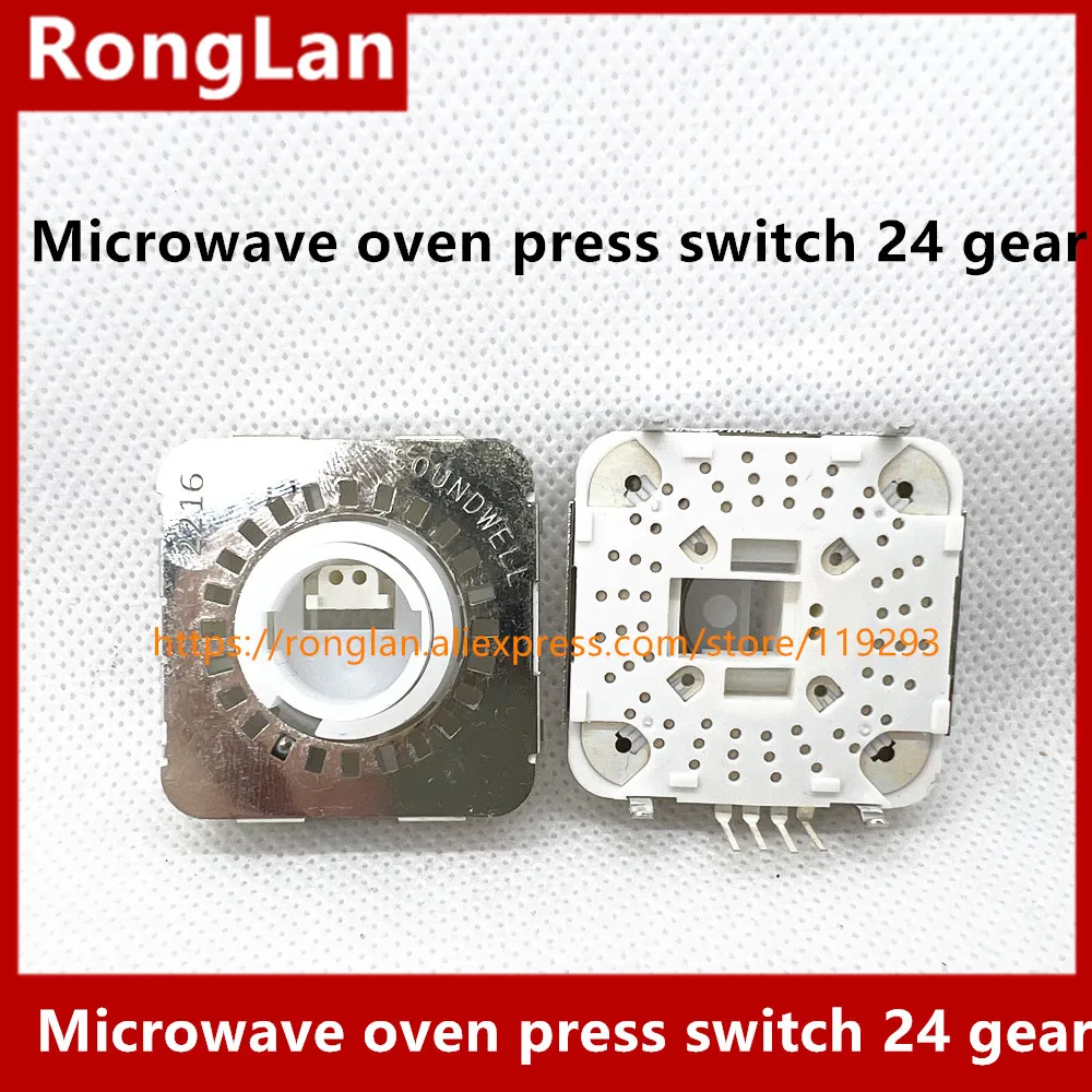 Nuovo Originale Forno A Microonde Controller Principale Interruttore A Pressione A Cinghia Quadrata 24 Ingranaggi Potenziometro Di Codifica A Rotazion