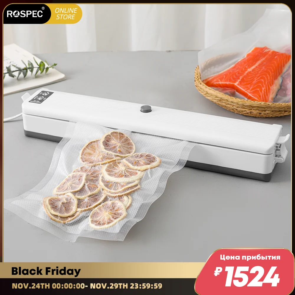 Rospec 220v Electric Food Vacuum Sealer Home Convenient Fruit Meat