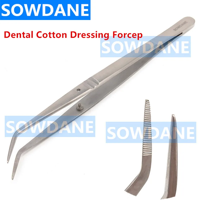 Dental College Tweezer Cotton Dressing Forcep Dental Oral Examination