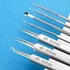 German Ultra-fine No. 5 Cell Pimples Blackhead Clip Tweezers Beauty Face Health Salon Special blackhead remover Acne Needle Tool 1