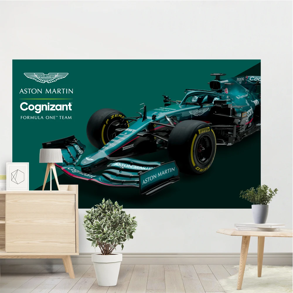 

Formula 1 Tapestry Cool Racing Living Room Hanging Decoration