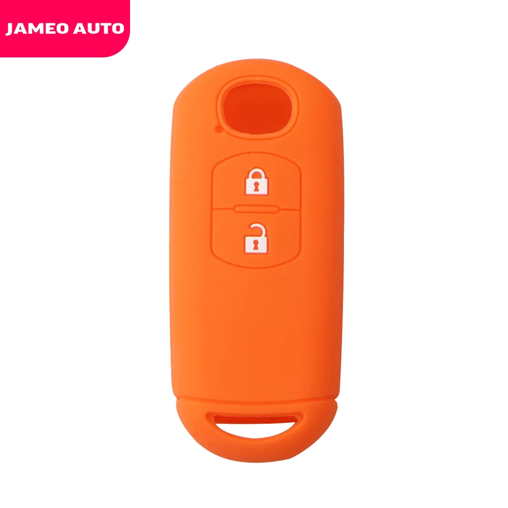 Silicone Car Remote Key Case Cover Fit for Mazda 2 3 6 Axela Atenza CX-5 CX5 CX-7 CX-9 2014 2015 Smart 2 Buttons