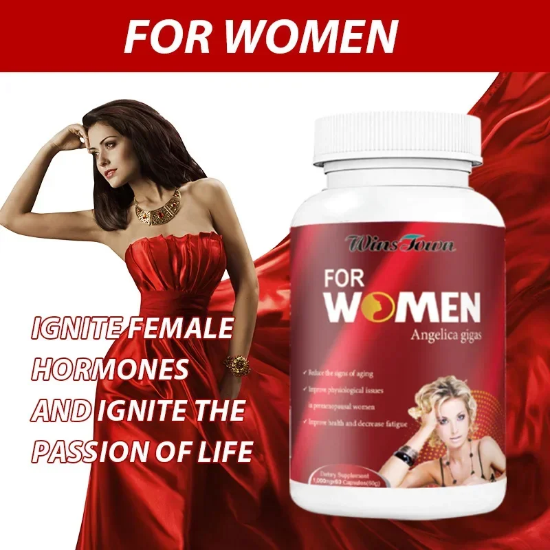 Women Hormonal Balance Capsules 60 pills Secrete Female Hormones Ignite Passion For Life