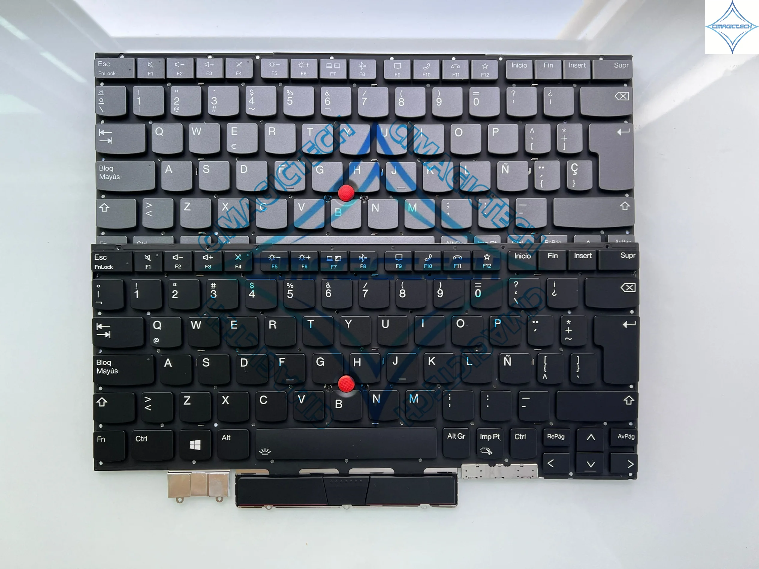 Teclado Retroiluminado Para Lenovo ThinkPad X1 Carbon 9ª Gen 2021 - Layout US, Color Negro