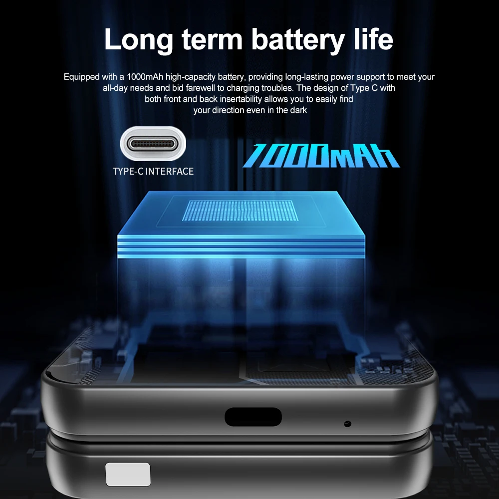 SERVO Flilo9 Foldable Phone 3G Cellular Network 2.6" Screen Speed Dial Blacklist FM Radio Dual SIM Flip Cellphone Type-C WCDMA