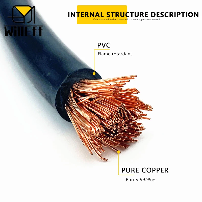 cobre puro macio led luz eletrica alta 04