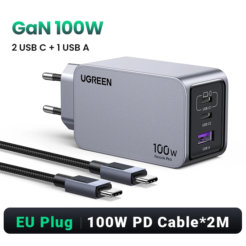 EU 2M 100W Cable