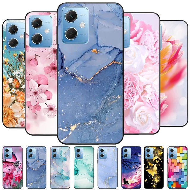 for Funda Xiaomi Redmi Note 12 4G Case Soft Silicone Marble Back Cover  Phone Cases for Redmi Note 12 4G Case Note12 4G Coque - AliExpress