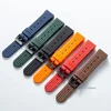 Premium Soft Rubber Waffle Watchband 20mm 22mm Replacement Strap for Seiko Water Ghost Sport Watchband Black Green Wristband 6