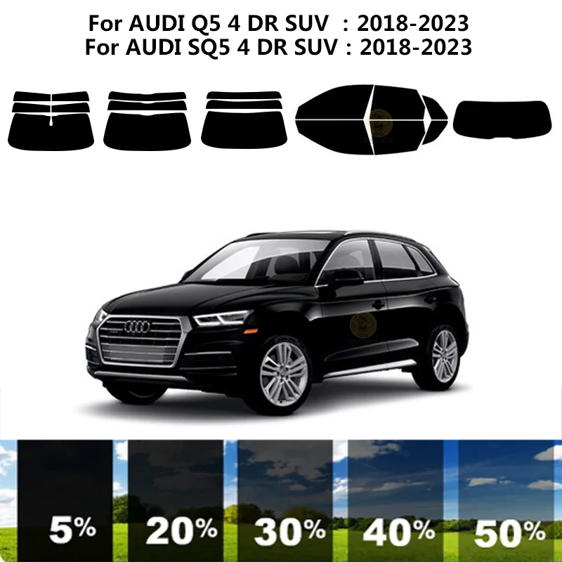 

Precut nanoceramics car UV Window Tint Kit Automotive Window Film For AUDI Q5 4 DR SUV 2018-2023