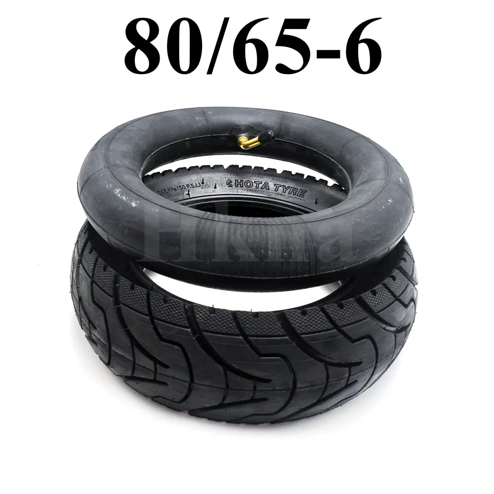 

10 Inch Pneumatic Tire 80/65-6 Tyre Inner Tube 10x3.0-6 Tube Tire for Electric Scooter Speedual Grace 10 Zero 10X 10 * 3.0