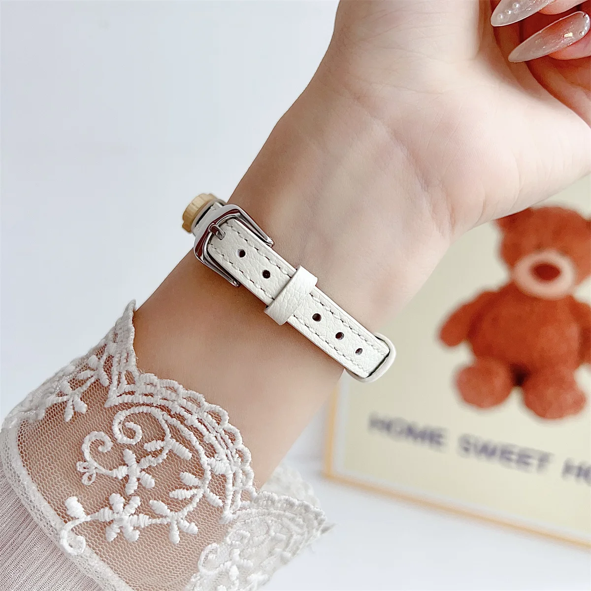 Watch Band For iWatch 42/44/45/46/49mm 38/40/41mm PU leather Fashion Watch Strap for Watch Series Ultra2 Series 10/9/8/7/6/5/4/3/2/1_voghion.com