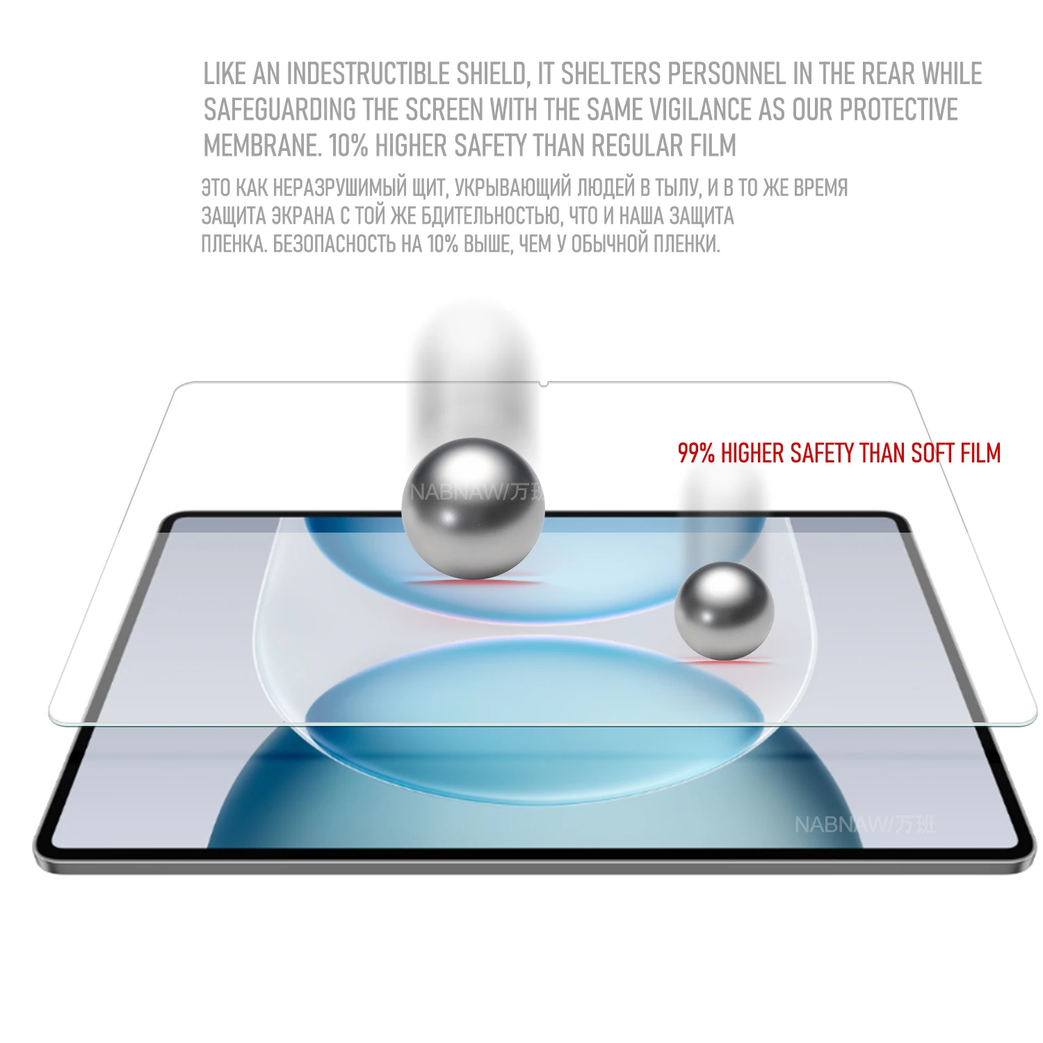 Premium 12.3 Tempered Glass Screen Protector - Ultra Durable Damage-Proof Cover, 2-Pack