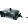 De'Longhi Electric Skillet with Tempered Glass Lid,16"X12",Black,Easy-to-clean,dishwasher-safe lid,non-stick skillet base 1