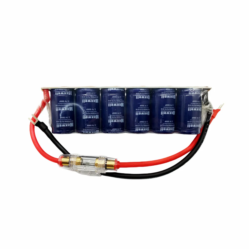 MAXWELL 16V83F Super Farad Capacitor 2.7V 500F Emergency Battery Power Module Instant Start Protection Korean Hot Selling Item