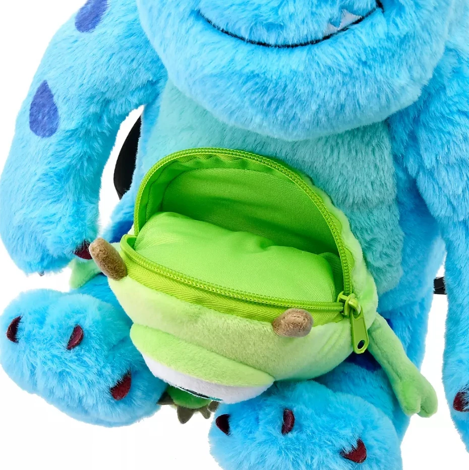 Disney-Mochila De Sully & Mike, de felpa, Monsters Inc. 20. Bolsa monedero - AliExpress