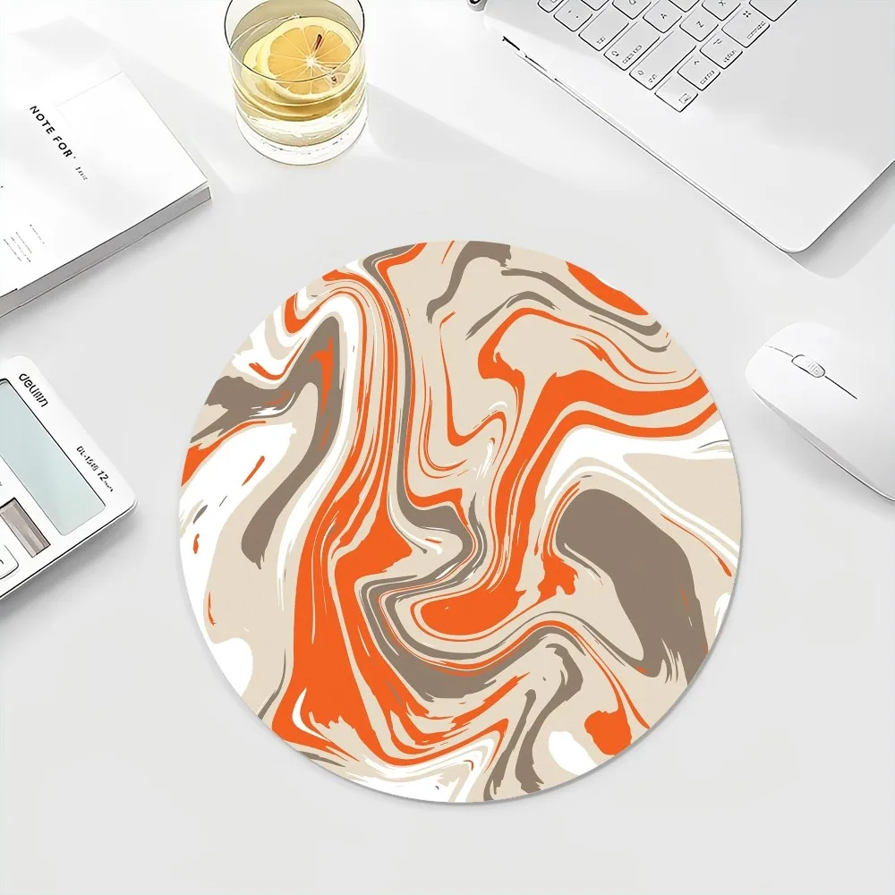 Strata Liquid Animation Round Speed Version Game Computer Keyboard Office Table Mat PC Laptop Mouse mat Padmouse Desk Play Mats 4