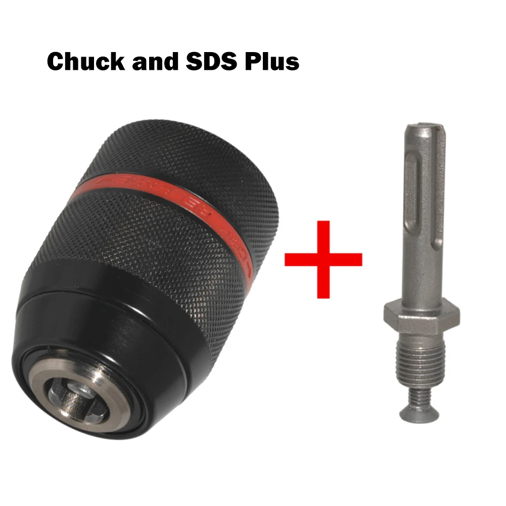 

Practical Adaptor 1/2-20UNF SDS-Plus/Hex/Square 1/2-20UNF 13mm Drill Chuck Female Adapter Greater Clamping Force