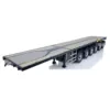 1/14 Fury Bear NOOXION 6-axle Metal Flat Trailer for RC Tractor Truck Remoted TOUCAN Cars Model Painted Toy with Servo TH23376 3