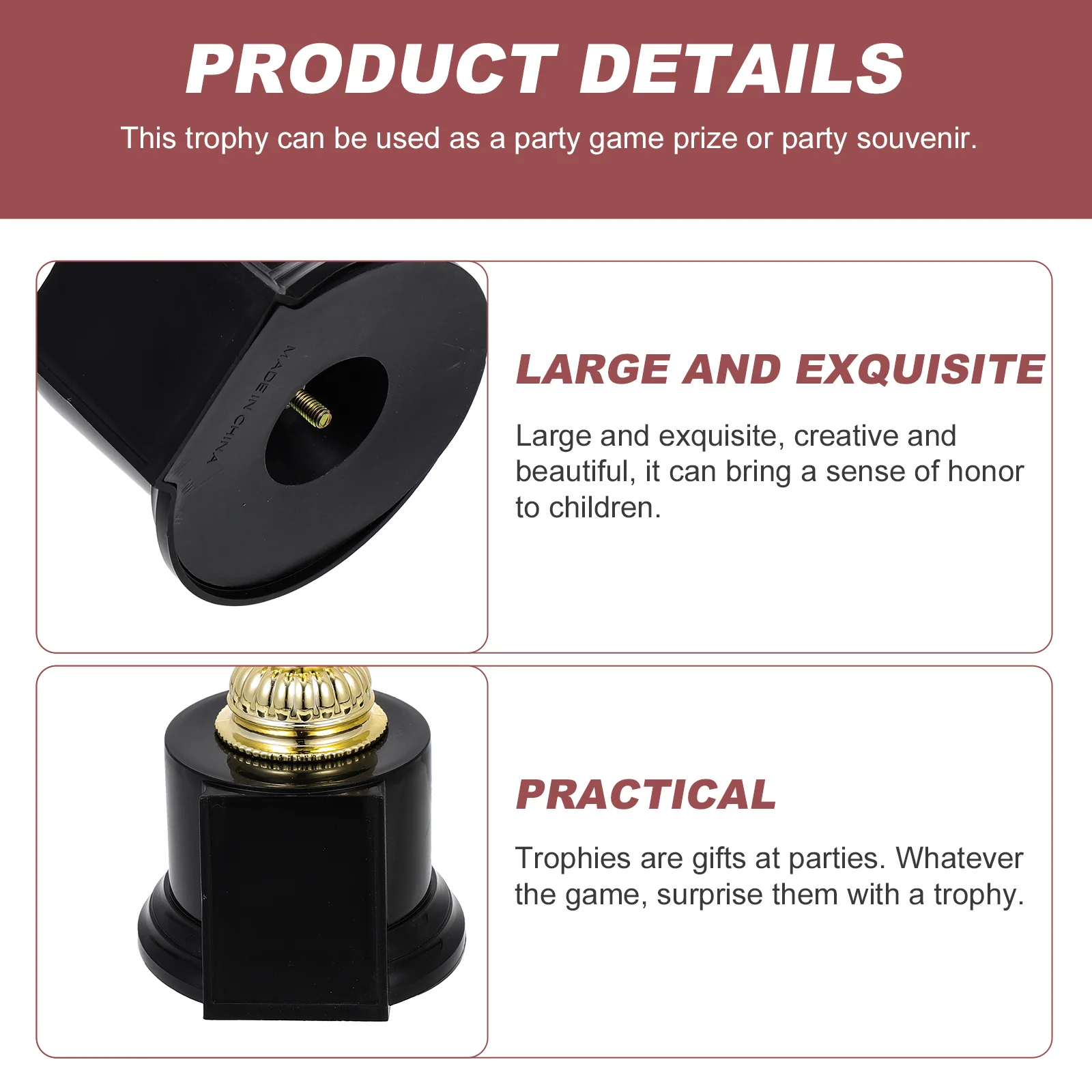 Рисунок 6 - Трофей Кубок награды тропики Детские