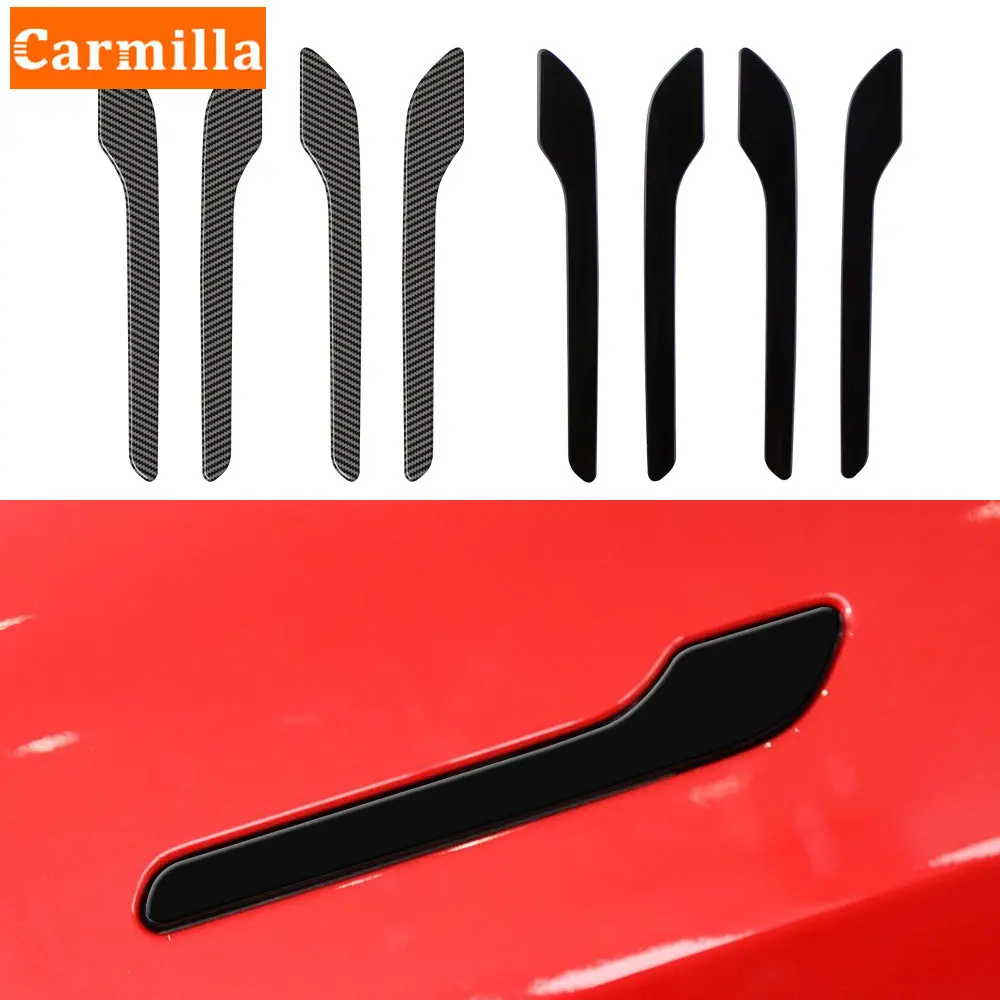 

4 шт., декоративные наклейки для Tesla Model 3 Y Model3 2016 - 2023