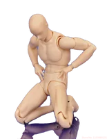 Movable Joints SH Figuarts Mannequin Body Kun Action Figures Model for Drawing Painting Various Gestures Model Stands 5