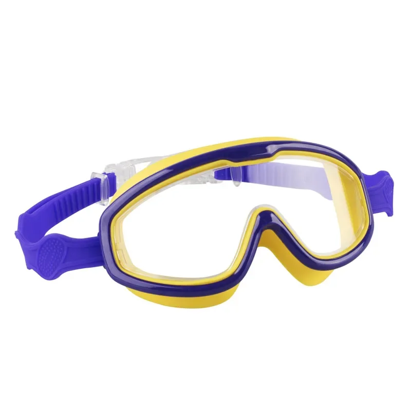 Outdoor Swim Goggles Large frame waterproof and for Kids Anti-Fog UV Protection Swimming Glasses for 8-13 Years Children