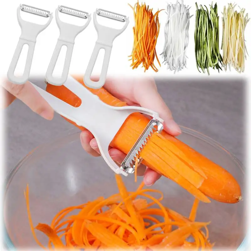 KitchenVegetablePeelerStainlessSteelMelonPlanerPortablePeeler