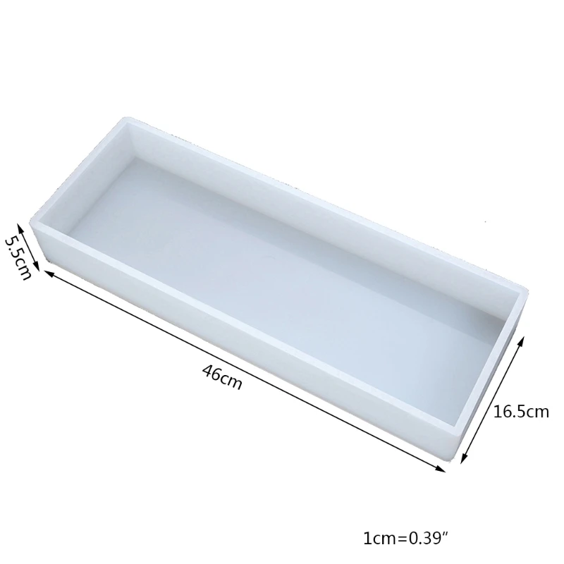 Super Large Rectangular Silicone Molds 3D Rectangle Resin Art Mould Craft Tools Crystal Mold Soap Making silicone mold
