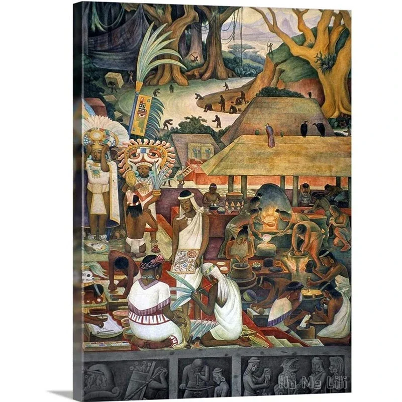 

Холст с изображением старого города от Ho Me Lili, настенный художественный принт, домашний декор, художественное оформление для гостиной, спальни