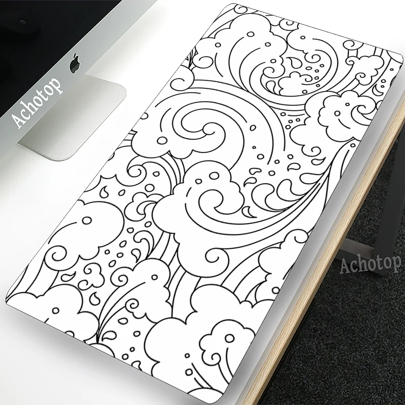 Gaming Mousepad XXL Large Computer Laptop Anime Keyboard Mat Decoracion Desk