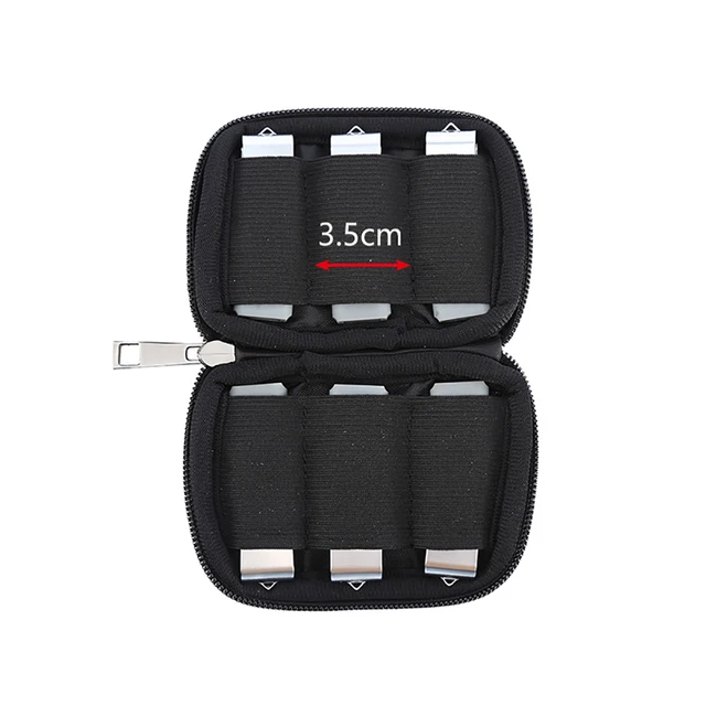 Protective Packet Storage Case Multi-purpose Universal Resilient External 2.5/3.5inches Hard Drive Carry Pouch for Outdoor Small