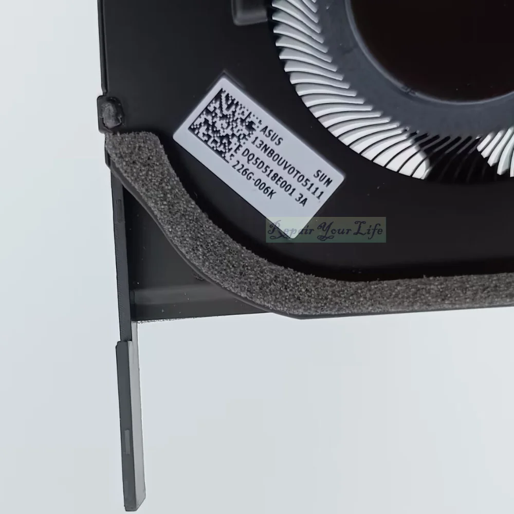 Ventilador de Refrigeração para Asus Vivobook X3500 X3500pc X3500ph X3500pa M3500 M3500qa M3500qa M3500qc Radiador Refrigerador 13nb0uv0t05111 - Imagem 4