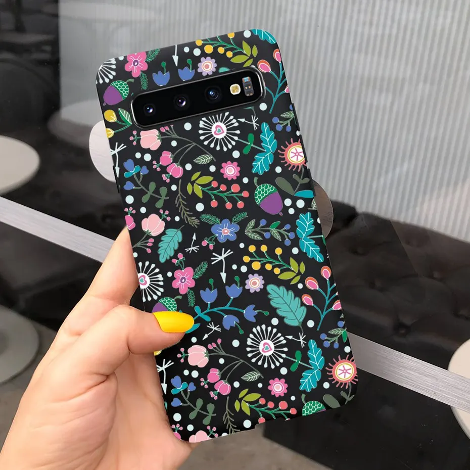 Floral Soft TPU Silicon Phone Case Cover