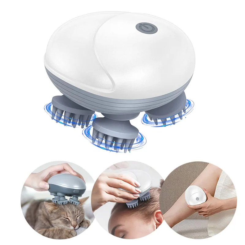 Electric Body Head Massager Cat Dog Massager Health Care Relax Shoulder